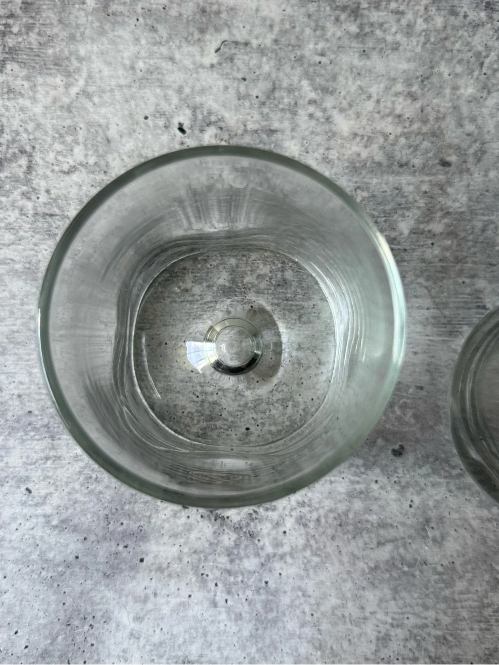 2 Vintage BC Comic Caveman on Wheel Dimpled Tumbler Glasses by Johnny Hart 70s